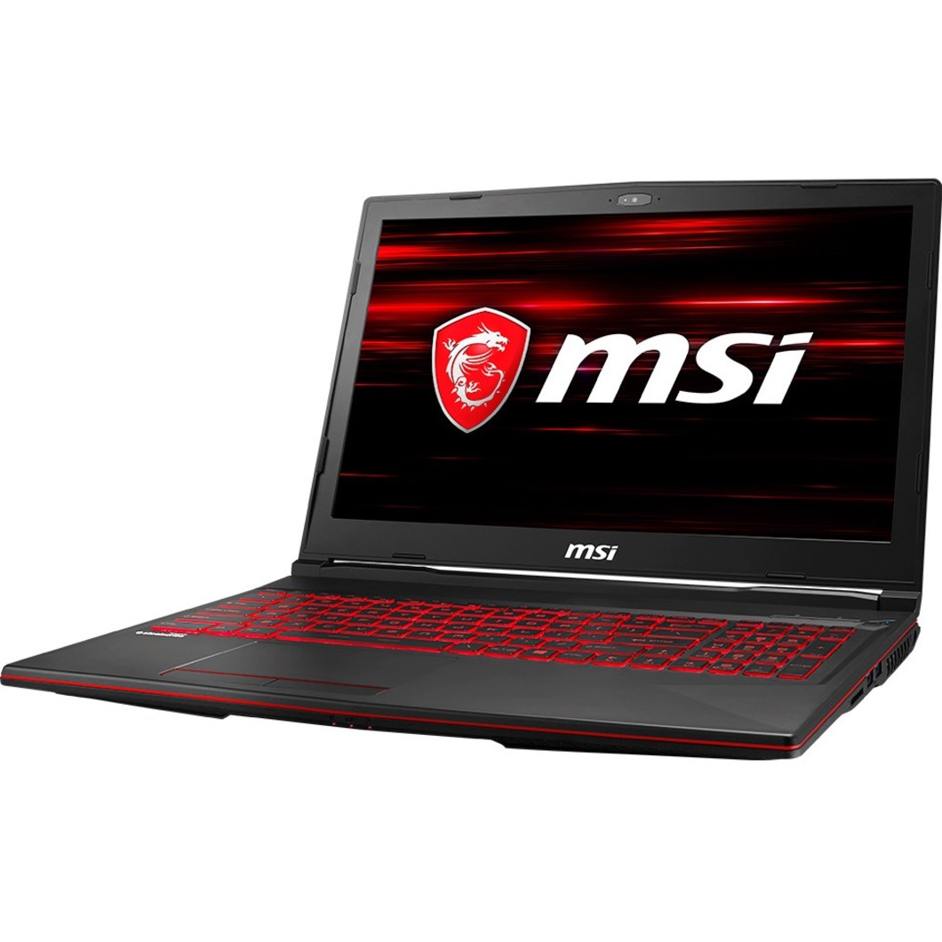 MSI 15.6" Full HD Gaming Laptop, Intel Core i5 i5-8300H, 8GB RAM, NVIDIA GeForce GTX 1050 4 GB, 1TB HD, Windows 10 Home, Black, GL63 8RC-499