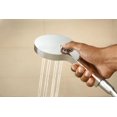 thumbnail image 5 of GROHE 27664000 Power & Soul Cosmopolitan 130 Hand Shower 4 Sprays, Starlight Chrome, 5 of 5