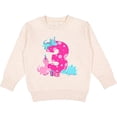 thumbnail image 2 of Inktastic Dinosaur Party-third Birthday Toddler Sweatshirt, 2 of 4