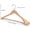 Natural, variant on Luxury Mahogany Wooden Suit Hangers - 12 Pack - Wood Coat Hangers,Jacket Outerwear Shirt Hangers with Extra-Wide Shoulder, 360 Degree Swivel Hooks & Anti-Slip Bar with Screw