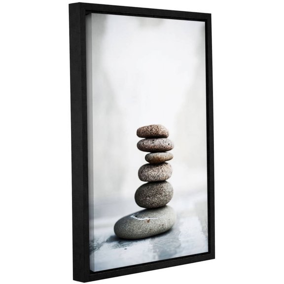 ArtWall Elena Ray "Sea Stones 2" Gallery-wrapped Floater-framed Canvas
