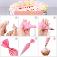 thumbnail image 4 of Kit De Decoración Pasteles 337pcs Accesorios Para Reposteria Rosa, 4 of 5