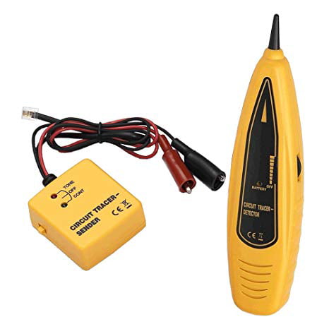 Classic RJ11 Line Finder Cable Wire Tone Generator Probe Tracer Tracker Tester 