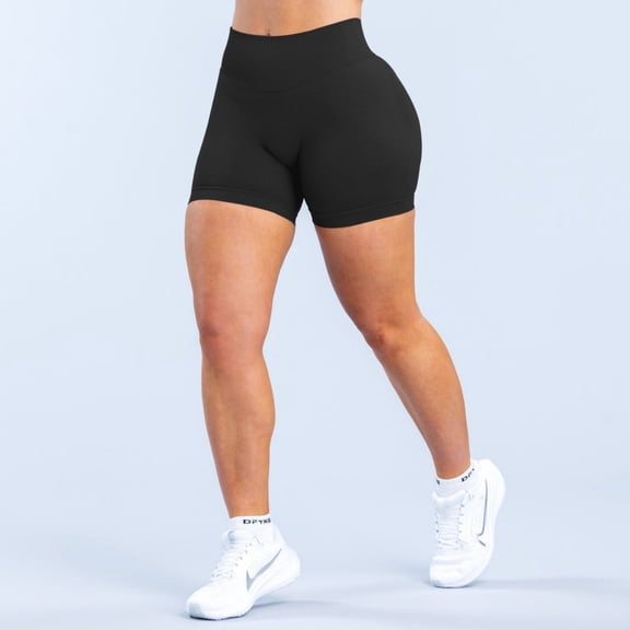 Women's High Waist Yoga Shorts - Butt Lifting Gym Fitness Running Athletic Shorts
