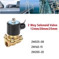 thumbnail image 4 of Válvula solenoide Kenally 2W DC12 Pieza de plomería reemplazada TO012127-02B, 4 of 6