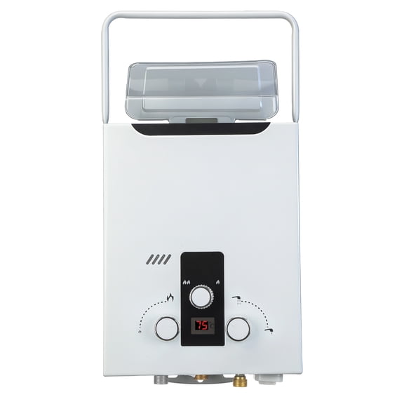 Portable LPG Propane Gas Hot Water Heater 6L Tankless Instant Boiler Outdoor RV