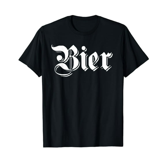 Bier Shirt Funny German Beer T-Shirt for Men Oktoberfest