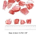 thumbnail image 2 of Fire Glass for Fire Pit, 2-3mm(1/9") High Luster Natural Glass Rocks, Pink, 2 of 3