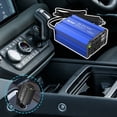thumbnail image 4 of 150W Car Power Inverter 12V DC To 110V AC Converter Vehicle Adapter Plug Outlet With 3.1A USB Car Charger For Laptop Computer, 4 of 5