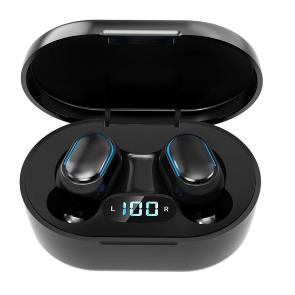 Auriculares BT, Deportivos Multifunción Mini Emparejamiento Rápido De Baja Latencia Con Pantalla LED De Alimentación Para Deportes