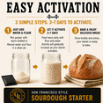 thumbnail image 3 of Gold Rush Starter Co Dehydrated Sourdough Starter San Francisco Style Dried Live Culture 20g, 3 of 8