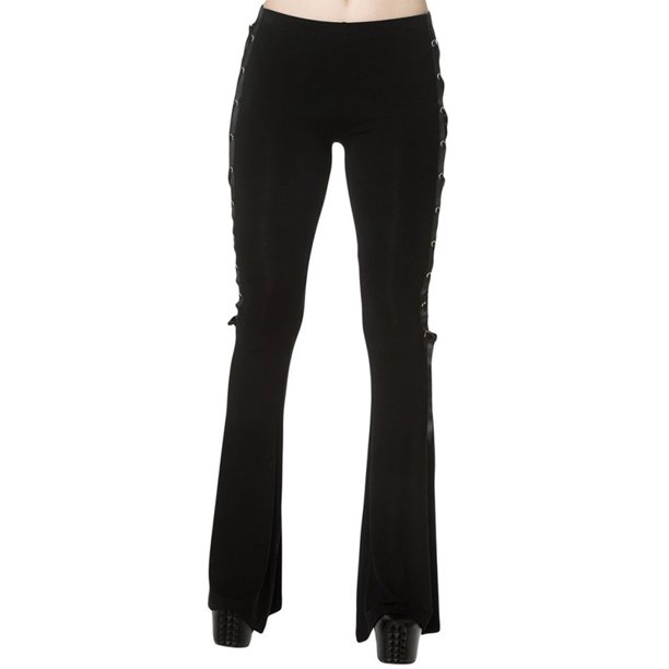 plus size bell bottom leggings