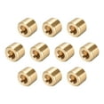 thumbnail image 1 of Accesorio de Tubo de Latón Único Bargains - Tapón Avellanado Hexagonal G3/8 Macho Conducción Tapones de Tubo Avellanados 10Pcs 1/4NPT, 1 of 3