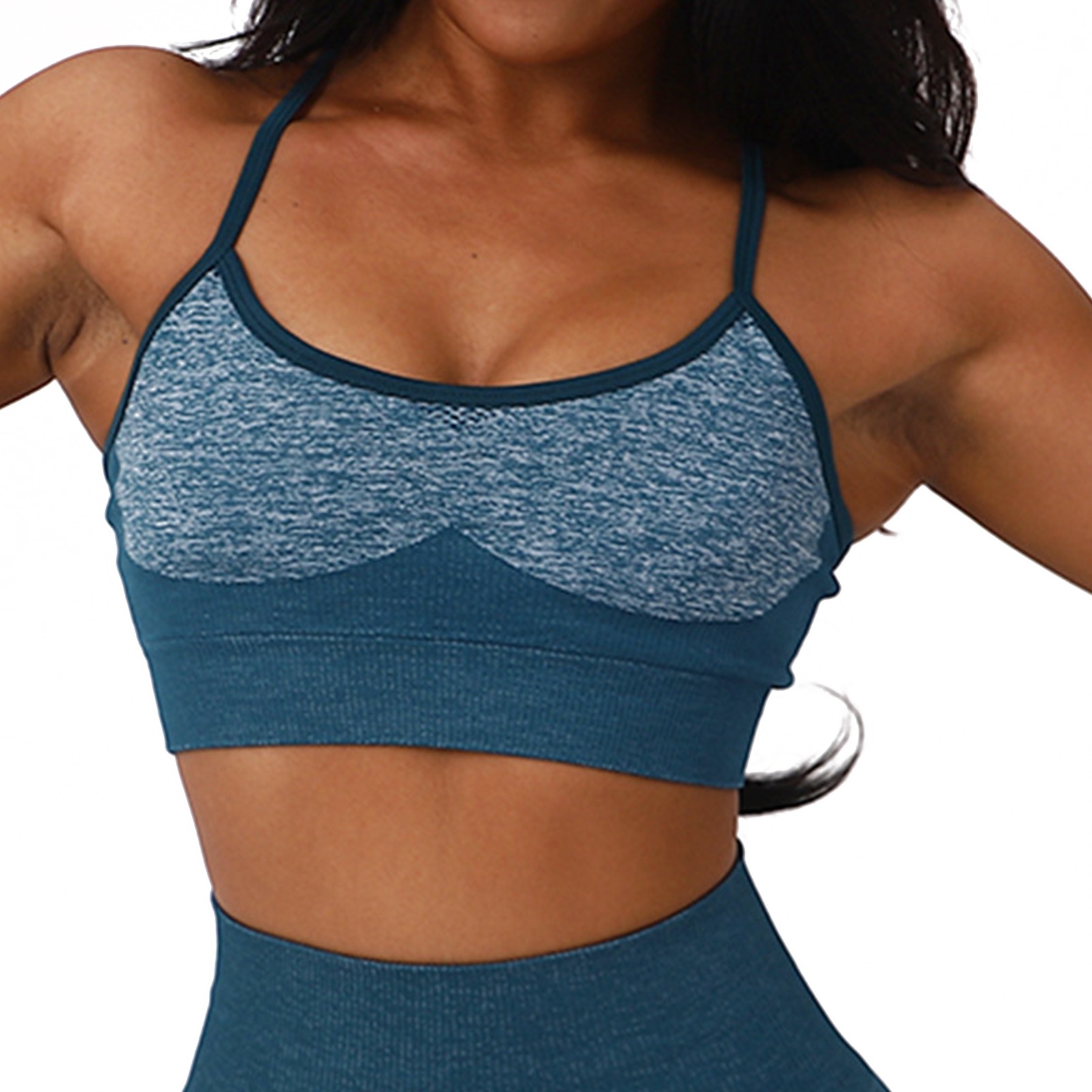FITT00 Womens Sports Bra Seamless Padded