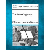 The Law of Agency. (Paperback)