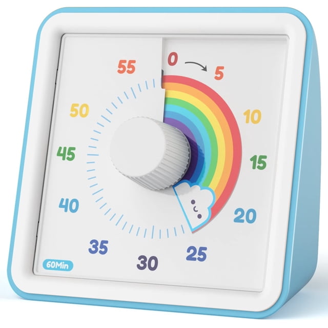 Temporizador visual LIORQUE de 60 minutos para niños en el aula y la oficina