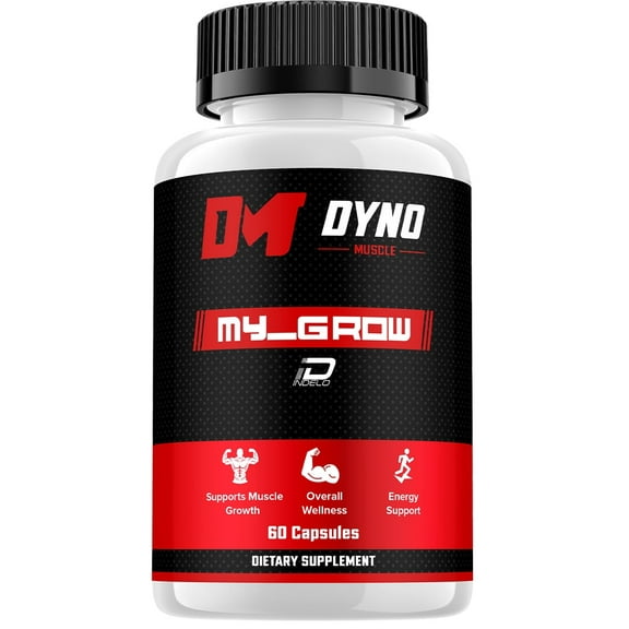 Dyno My-Grow for Men Capsules – Dyno MyGrow Vitamin Complex Pills, Energy, 1 Pack, 60 Capsules