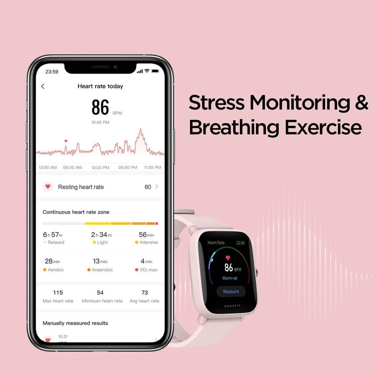 Amazfit Bip U Pro - Reloj inteligente con Alexa integrado para hombres y  mujeres, rastreador de fitness GPS con más de 60 modos deportivos, monitor  de