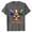 Dark Gray, variant on Mens Mardi Gras Tshirt Short Sleeve Crewneck Graphic Tees Carnival Themed Printed Loose T-Shirts Trendy New Orleans Party Shirt Black XXL