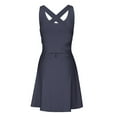 thumbnail image 7 of YDDIAN One Piece Swimdress Swimsuits for Women Tummy Control Swim Dress Cute Modest Skirt Bathing Suit Navy M, 7 of 7