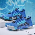 thumbnail image 6 of Gubotare Kids Water Shoes Boys Boys Girls Water Shoes Kids Aqua Quick Dry Barefoot for Beach Swimming Pool (Blue,Big Kids 3), 6 of 8