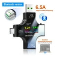 thumbnail image 2 of USB Tester Digital Voltmeter 32V Voltage 6.5A Current Energy Wattmeter Meter Ammeter Indicator Power Bank Charger Detector ToolsA ,Updated USB Tester, 2 of 5