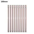 thumbnail image 1 of 10Pcs Ph2 Double Head Magnetic Electric Screwdriver Bit Set Magnetic Case 150-300Mm Head Bit Anti-Slip Waterproof Bits, 1 of 6