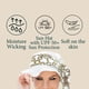 thumbnail image 3 of Fiorella (Cadena Dorada Blanca) Sombrero y Bufanda de Verano de Moda de Lujo para Mujer, Gorro para el Sol / Sombreros para el Sol / Sombrero de Playa / Protección UPF 50+ / Talla Nica / Regalo para Ella, 3 of 8