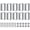 10 Pack, variant on Intermediate Support Hanger Bracket 6 Pack For 1-5/8" Strut