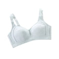 thumbnail image 2 of LYMAYTER‌ Teen Training Bra 12-16 Girls Sports Bras Cotton Adjustable Straps Breathable Underwear 75-90B, 2 of 8