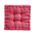 thumbnail image 3 of Cojín de asiento con forma de galleta para silla, moderno, suave, cómodo y decorativo. Rosa roja, 3 of 8
