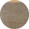 thumbnail image 1 of Ahgly Company Indoor Round Abstract Brown Abstract Area Rugs, 8' Round, 1 of 6