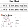 thumbnail image 3 of Uhndy Winter Jackets Coats for Women, Women Ladies Warm Faux Furry Coat Jacket Winter V-neck Solid Outerwear Christmas Gifts for Women, 3 of 6