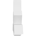 thumbnail image 3 of 84"W x 24 1/2"H x 6"D x 6"F, 7/12 Pitch, Kennewick Architectural Grade PVC Gable Bracket, 3 of 8