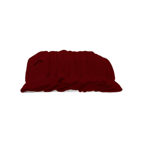 Top Headwear One-Hole Ski Mask - 12 Pack - Burgundy