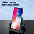 thumbnail image 6 of XGFHYJEH Charging Station, Wireless Charging Station, Charging Station for Multiple Devices, Wireless Charging, 15W Charge Station, Wireless Charge, for Android, Iphone, Apple, Samsung, Ipad, 6 of 7