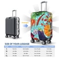thumbnail image 4 of Hirioo Vegetable for Elasticity Suitcase Cover (No luggage Included) Durable Luggage Protector Fits 18-32 Inch Luggage-Small, 4 of 7