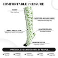 thumbnail image 3 of Lsque Kitchen Utensiles Cooking Pots Pattern Sport Compression Socks for Men & Women 15-20 mmHg Knee High Nurse Pregnant Running Medical and Travel Athletic, 3 of 6