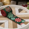 thumbnail image 6 of Gnwei Red Velvet Wired Ribbon with Plaid 2.5 Inch Reversible Christmas Ribbon for Gift Wrapping Christmas Tree Decoration Crafts Wreaths Supplies-Continuous 5 Yards, 6 of 9