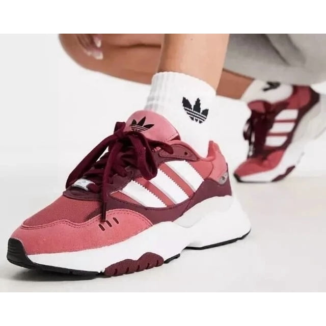 Adi-das Retropy F90 HP8023 O men's running traininShoes Casual Sport Burgundy