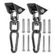 thumbnail image 1 of Porch Swing Hanging Kit, 360rotating 1200 Lb Capacity Hanger(2 Pack), 1 of 5