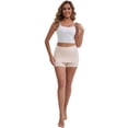 thumbnail image 5 of DARING DIVA Women's Seamless Tummy Control Half Slip Shorts XXL Beige, 5 of 6