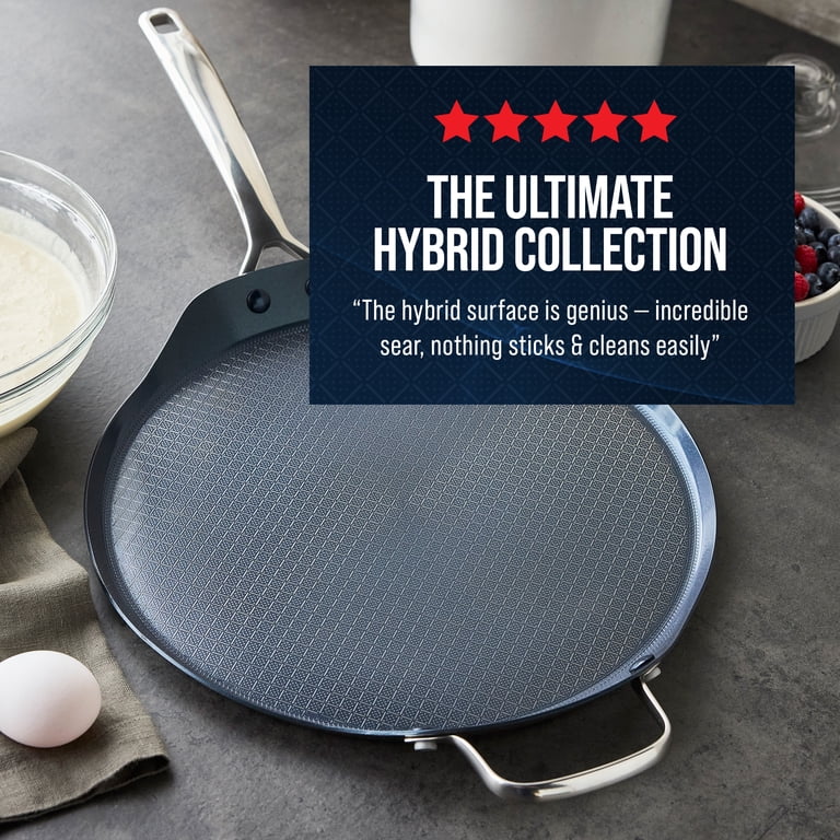Blue Diamond 13-Inch Diamond Bond Hybrid Round Griddle photo 6
