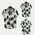thumbnail image 2 of BJUTIR Mens Shirts Casual Stylish Short Sleeved Dress Shirt Regular Fit Polka Dot Printed Shirt Pocket Casual Button Shirt, 2 of 9
