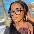 thumbnail image 3 of Gafas de bloqueo de luz azul FEISEDY Oversized Square B2639, 3 of 6