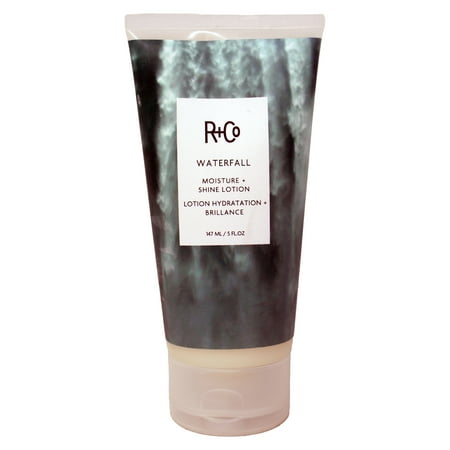 R+Co Waterfall Moisture and Shine Lotion | Lightweight Hair Hydration + Softness | Vegan + Cruelty-Free | 5 Fl Oz