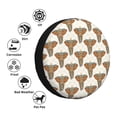 thumbnail image 4 of Sikiie Retro elephants Print PVC Leather Spare Tire Wheel Cover Spare Tire Cover, for Car Truck SUV Camper Trailer Universal Fit-17 inch, 4 of 6