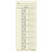 Adams Time Cards for Acroprint 125 ES700 ES900 ESP180 Time Clock 442764