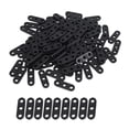 thumbnail image 1 of 100Pcs Fastener Tent Guy Line Runners Guyline Rope Lock Tensioner Camping Caravan Rope Fixing Buckle Adjustment Buckle, 1 of 8