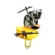 thumbnail image 3 of Adorno de pato para manillar de motocicleta, adorno de casco de pato amarillo pequeño, 3 of 10